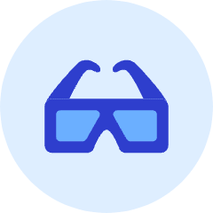 3d Glass Icon from Kameleon Duo Set