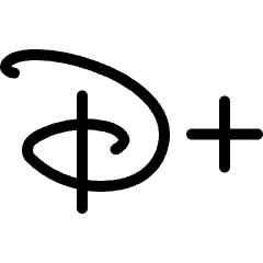 Disney Plus Logo Icon from Ultimate Light Set