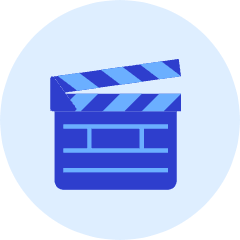 Movie Slate Icon from Kameleon Duo Set