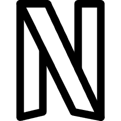 Netflix Logo Icon from Ultimate Regular Set