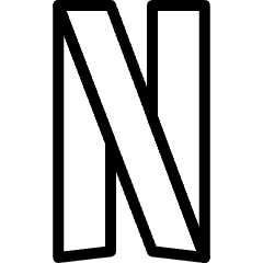 Netflix Logo Icon from Ultimate Light Set