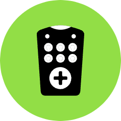 Remote Icon from Kameleon Pop Set