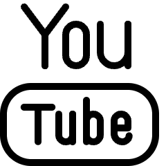 Youtube Logo Icon from Ultimate Light Set