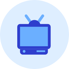 Television 2 Icon from Kameleon Duo Set