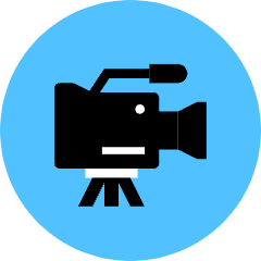 Video Camera 2 Icon from Kameleon Pop Set