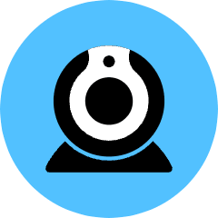 Webcam Icon from Kameleon Pop Set