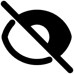 Invisible 1 Icon from Plump Remix Set