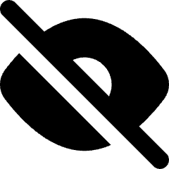 Invisible 1 Icon from Core Solid Set