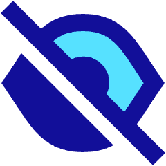 Invisible 1 Icon from Sharp Pop Set