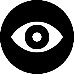 View Circle Icon from Ultimate Bold Set