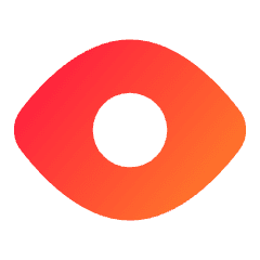 View Eye Solo Icon from Core Gradient Set