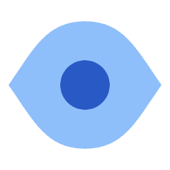 View Eye Solo Icon from Sharp Flat Set