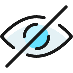 View Off Icon from Ultimate Colors Set