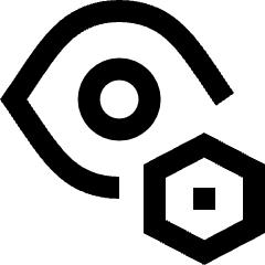 View Setting Bolt Nut Icon from Sharp Line Set