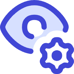 View Setting Gear Icon from Flex Duo Set