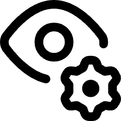 View Setting Gear Icon from Core Line Set