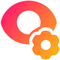 View Setting Gear Icon from Plump Gradient Set