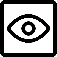 View Square Icon from Ultimate Regular Set