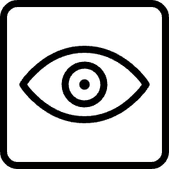 View Square Icon from Ultimate Light Set