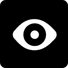 View Square Icon from Ultimate Bold Set