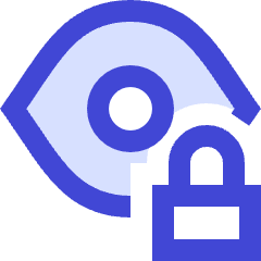 Visibility Lock Icon from Sharp Duo Set