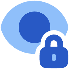 Visibility Lock Icon from Plump Flat Set