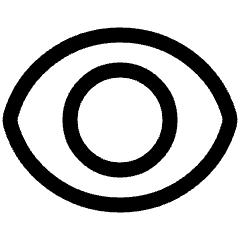 Visible Icon from Plump Line Set