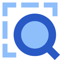 Zoom Area Icon from Sharp Flat Set