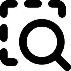 Zoom Area Icon from Core Solid Set
