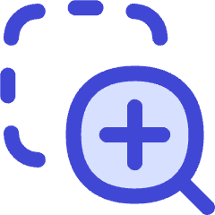 Zoom In Area Icon from Flex Duo Set