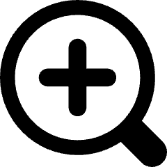 Zoom In Icon from Core Remix Set