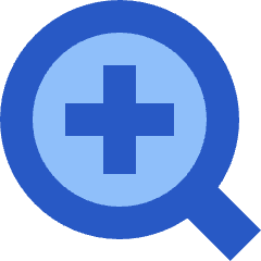 Zoom In Icon from Sharp Flat Set