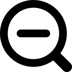 Zoom Out Icon from Core Solid Set