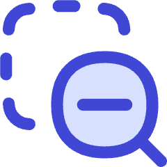 Zoom Out Area Icon from Flex Duo Set