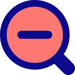 Zoom Out Icon from Core Pop Set