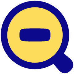 Zoom Out Icon from Plump Pop Set