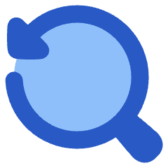 Zoom Reset Icon from Plump Flat Set