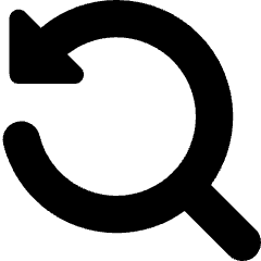 Zoom Reset Icon from Core Solid Set