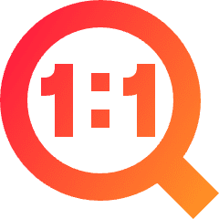 Zoom To Actual Icon from Sharp Gradient Set