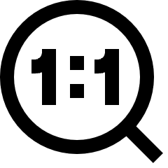 Zoom To Actual Icon from Sharp Line Set