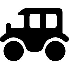 Vintage Car 1 Icon from Ultimate Bold Set