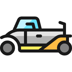 Vintage Car 2 Icon from Ultimate Colors Set