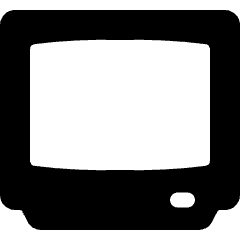 Vintage Tv 3 Icon from Ultimate Bold Set