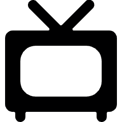 Vintage Tv 4 Icon from Ultimate Bold Set