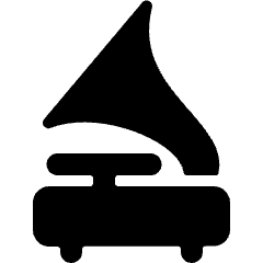 Vinyl Record Gramophone Icon from Ultimate Bold Set