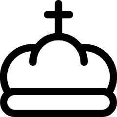 Vip Crown King Icon from Ultimate Regular Set