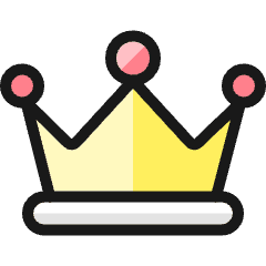 Vip Crown Queen 2 Icon from Ultimate Colors Set