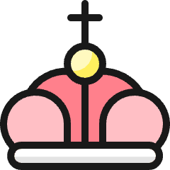 Vip Crown Queen Icon from Ultimate Colors Set