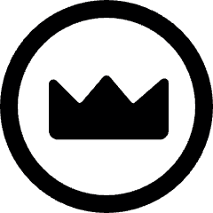 Vip Royal Alternate Icon from Ultimate Bold Set