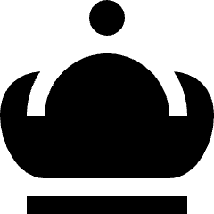 Award Crown 2 Icon from Nova Solid Set
